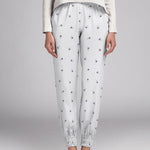 Bambula Coton Palmiers Blanc - Ribes y Casals