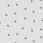 Bambula Coton Palmiers Gris - Ribes y Casals