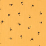 Bambula Coton Palmiers Moutarde - Ribes y Casals