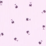 Bambula Coton Palmiers Saumon - Ribes y Casals