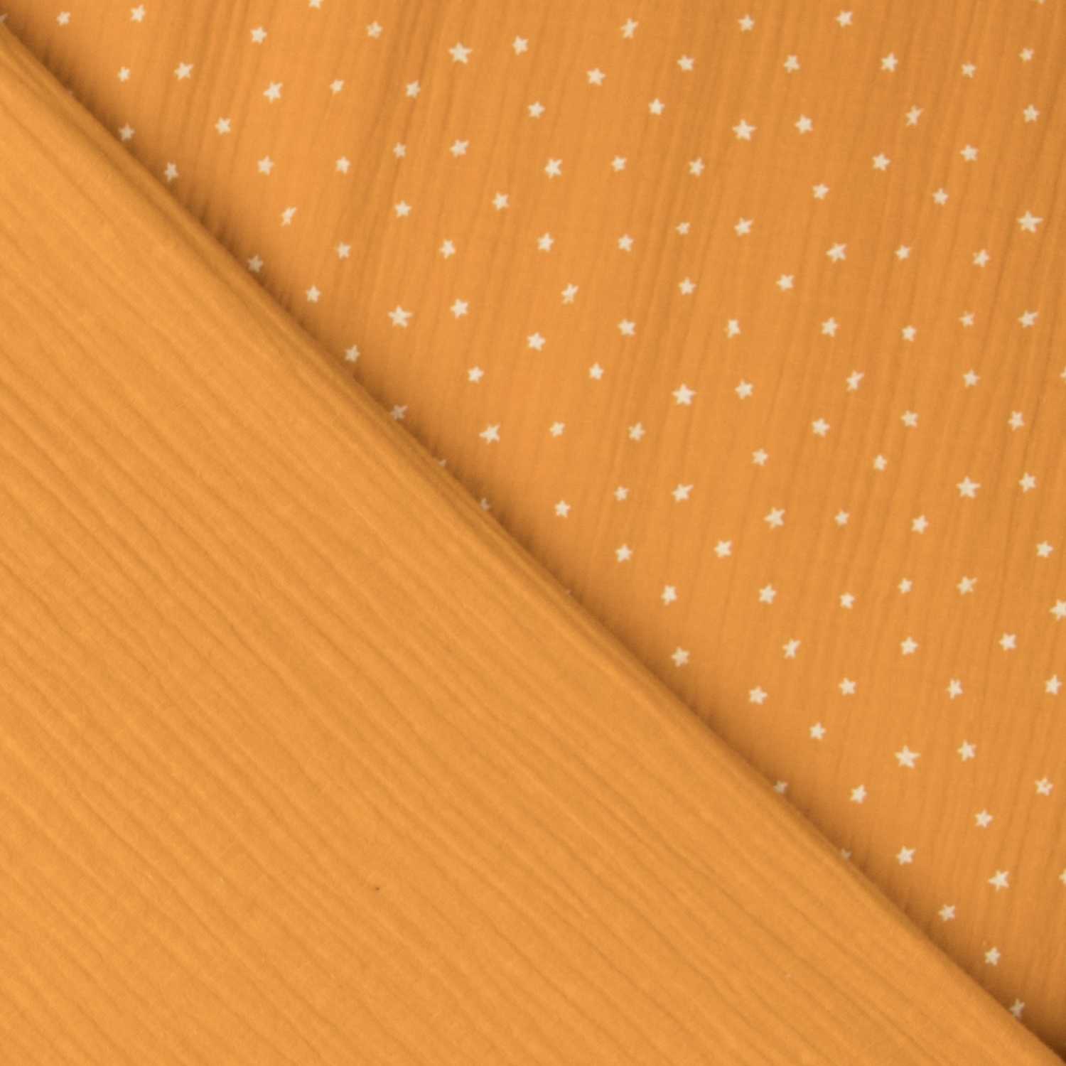 Bambula Coton Étoiles Ocre - Ribes y Casals