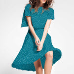 Bambula Coton Étoiles Vert - Ribes y Casals