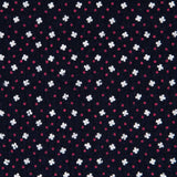 Bambula Coton Trèfle Marine - Ribes y Casals