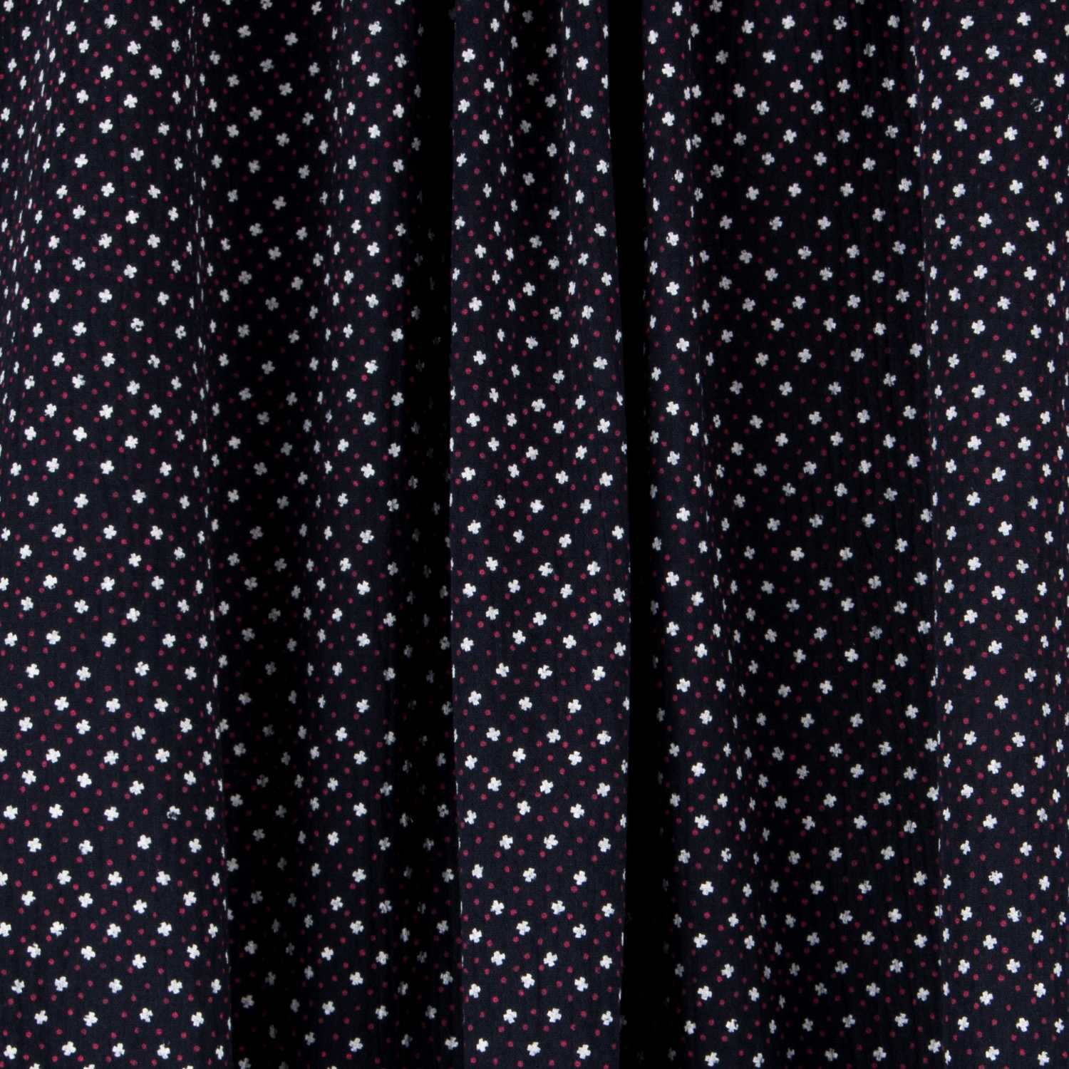 Bambula Coton Trèfle Marine - Ribes y Casals