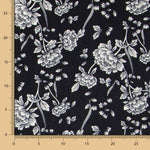 Double Gaze Crétones Bleu Foncé - Ribes y Casals