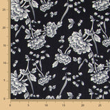 Double Gaze Crétones Bleu Foncé - Ribes y Casals