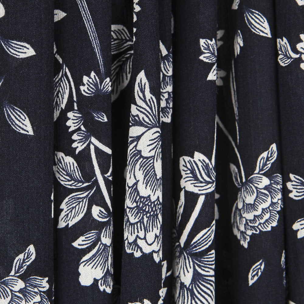 Double Gaze Crétones Bleu Foncé - Ribes y Casals