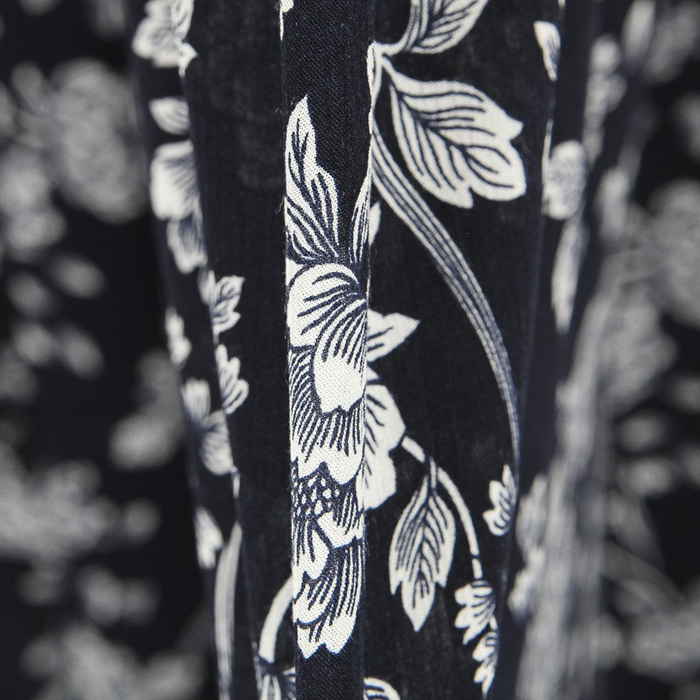 Double Gaze Crétones Bleu Foncé - Ribes y Casals