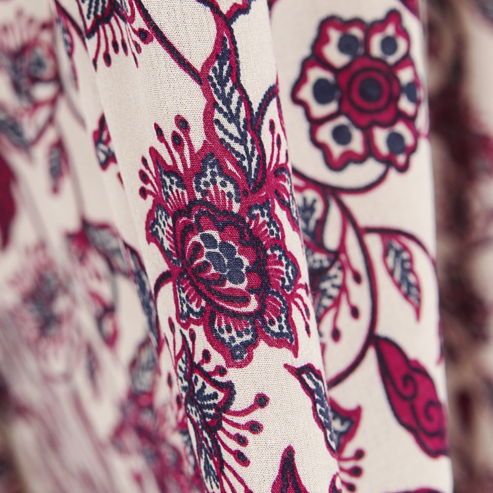 Double Gaze Dehli Bordeaux - Ribes y Casals