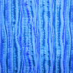 Bambula Imprimée Tie-Dye Rayures Bleu - Ribes y Casals