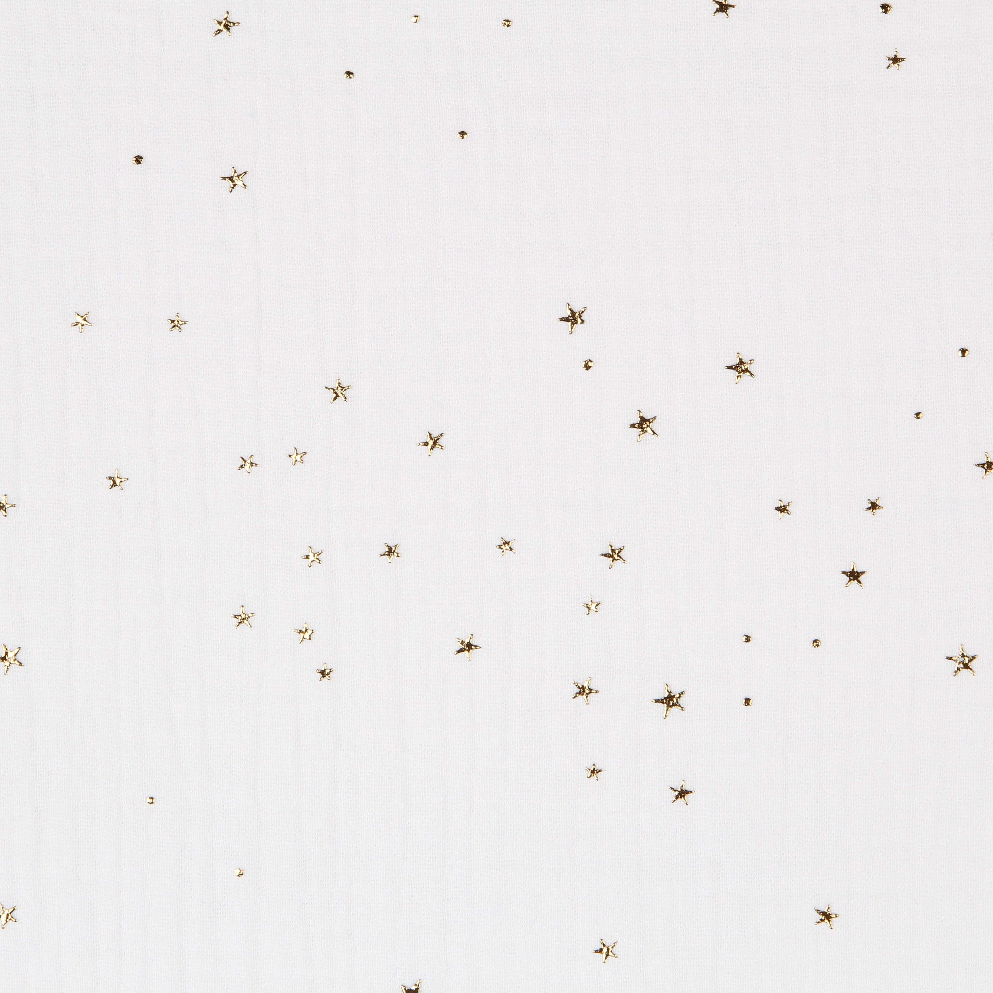 Double Gaze Étoiles Blanc Lurex - Ribes y Casals