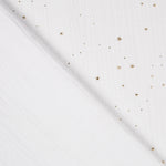 Double Gaze Étoiles Blanc Lurex - Ribes y Casals