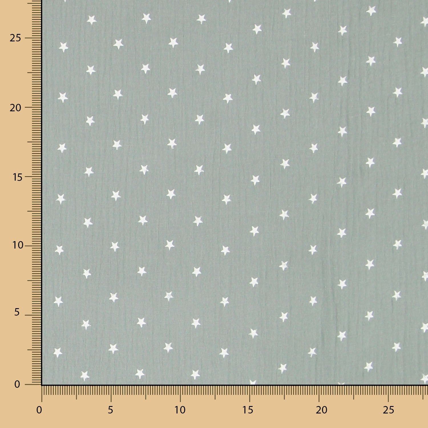 Double Gaze Étoiles Vert Pâle - Ribes y Casals