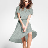 Double Gaze Étoiles Vert Pâle - Ribes y Casals