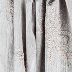 Bambula Polyester Broderie Gris - Ribes y Casals