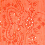 Bambula Polyester Broderie Orange - Ribes y Casals