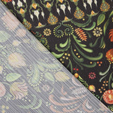 Double Gaze Polyester Folk Orange - Ribes y Casals