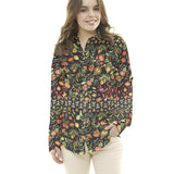 Double Gaze Polyester Folk Orange - Ribes y Casals