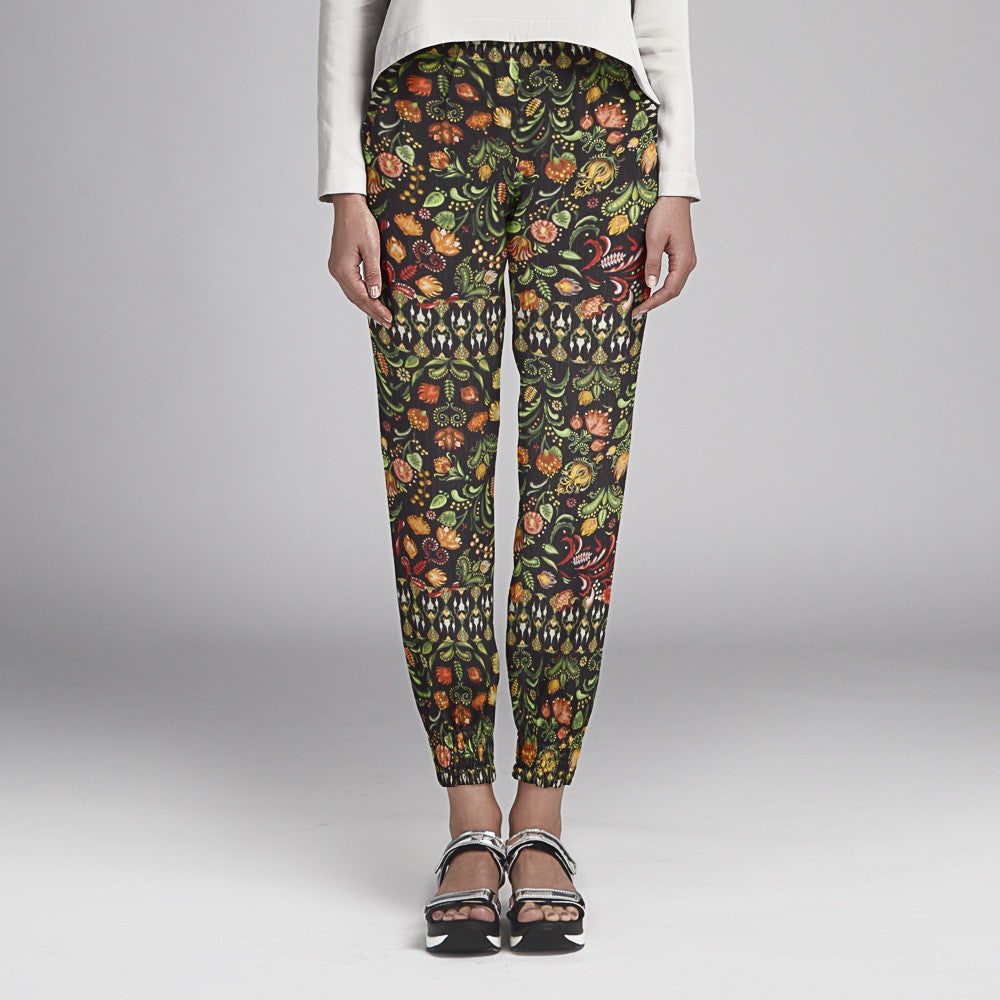 Double Gaze Polyester Folk Orange - Ribes y Casals