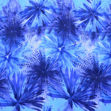 Bambula Satin Imprimé Bleu - Ribes y Casals