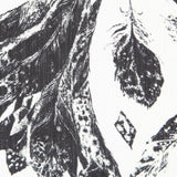 Double Gaze Floral Satin Noir - Ribes y Casals