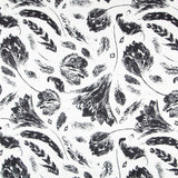 Double Gaze Floral Satin Noir - Ribes y Casals