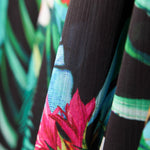 Double Gaze Tropical Black Satin - Ribes y Casals