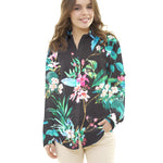 Double Gaze Tropical Black Satin - Ribes y Casals