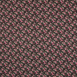 Gaze Viscose Petite Fleur Noir - Ribes y Casals