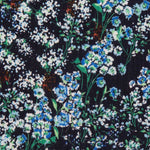 Doube Gaze Floral Midnight Blue - Ribes y Casals