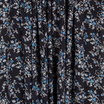 Viscose Doube Gaze Fleurs Celeste - Ribes y Casals