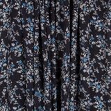 Viscose Doube Gaze Fleurs Celeste - Ribes y Casals