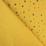 Mousseline Coton Chiné Lurex Gris Clair - Ribes y Casals