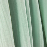 Mousseline de coton vert aqua 135 cm - Ribes y Casals
