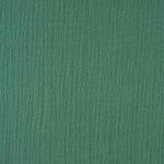 Mousseline de coton vert émeraude 135 cm - Ribes y Casals