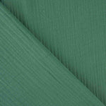 Mousseline de coton vert émeraude 135 cm - Ribes y Casals