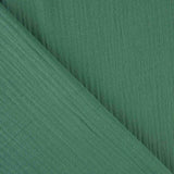 Mousseline de coton vert émeraude 135 cm - Ribes y Casals