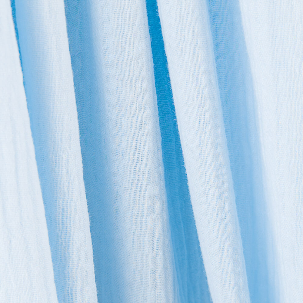 Double Gaze Coton Bleu Ciel - Ribes y Casals