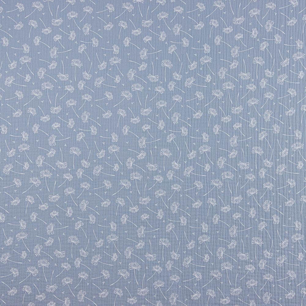 Bambula Coton Pissenlit Bleu Moyen - Ribes y Casals