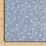 Bambula Coton Pissenlit Bleu Moyen - Ribes y Casals