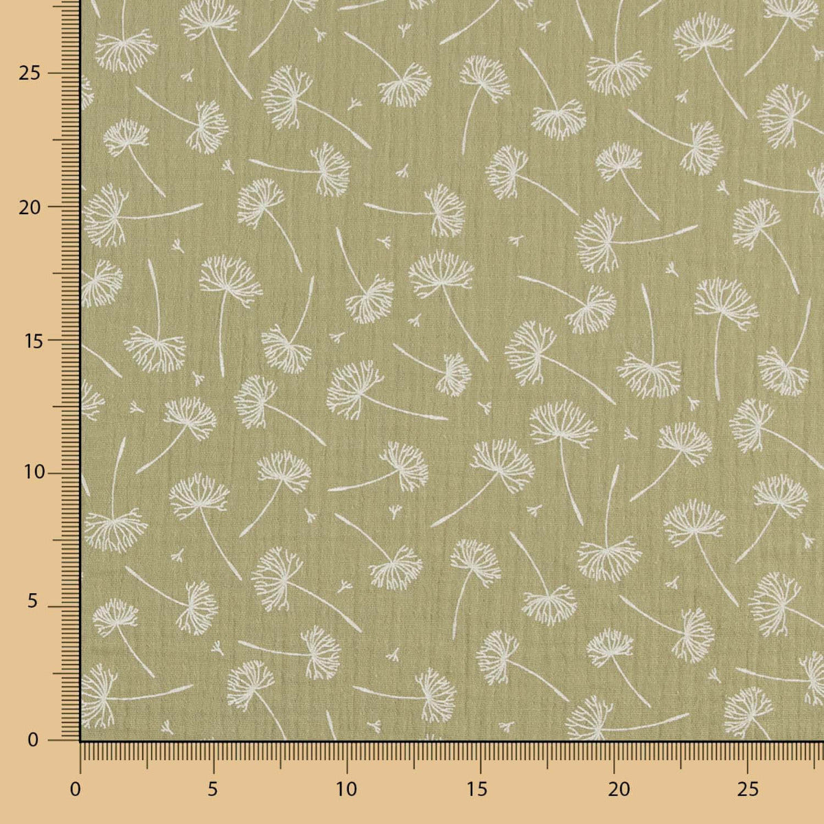 Bambula Coton Pissenlit Chasse Vert - Ribes y Casals
