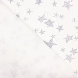 Double Gaze Coton Étoiles Gris - Ribes y Casals