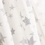 Double Gaze Coton Étoiles Gris - Ribes y Casals