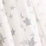 Double Gaze Coton Étoiles Gris - Ribes y Casals