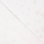 Retal Bambula Algodón Estampada Multi Estrella Rosa 85x140 cm - Ribes y Casals