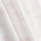 Double Gaze Coton Étoiles Rose - Ribes y Casals