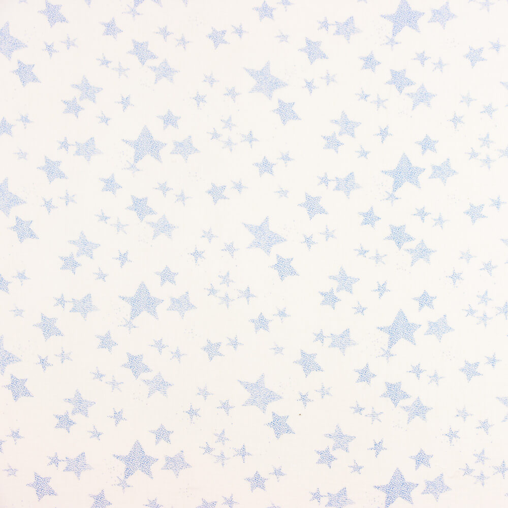 Double Gaze Coton Étoiles Bleu Jean - Ribes y Casals