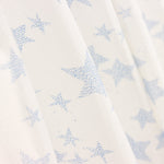 Double Gaze Coton Étoiles Bleu Jean - Ribes y Casals