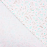 Double Gaze Coton Jaune Branches - Ribes y Casals