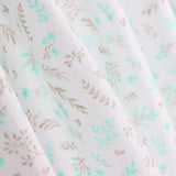 Double Gaze Coton Jaune Branches - Ribes y Casals